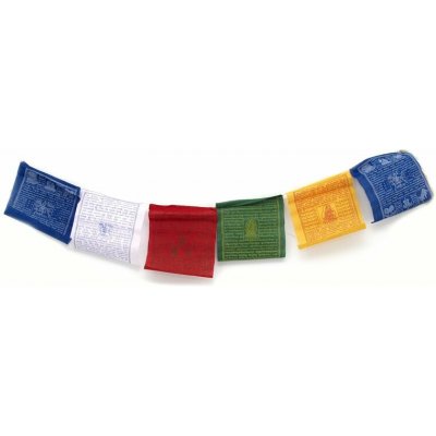 Tibetské modlitební vlaječky 16x20cm 10ks – Hledejceny.cz