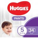 Plenka HUGGIES Pants Jumbo 5 12-17 kg 34 ks