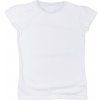 Dětské tričko dívčí triko s kr. rukávem bílá