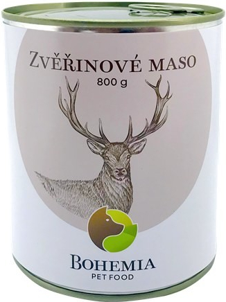 Bohemia Pet Food Zvěřinové maso ve vlastní šťávě 800 g