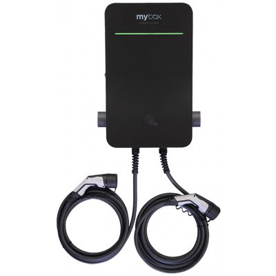 Wallbox MyBox PROFI 2×kabel 5 metrů Type2 400 V 2×22 kW 32 A teplotní kit