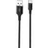 usb kabel XO NB143 USB pro Lighting, 1m, černý