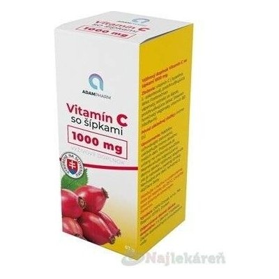 ADAMPharm Vitamin C 1000 mg se šipkami 60 kapslí – Hledejceny.cz