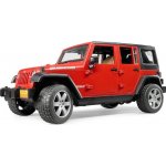 Bruder 2525 JEEP WRANGLER Rubicon červená – Hledejceny.cz