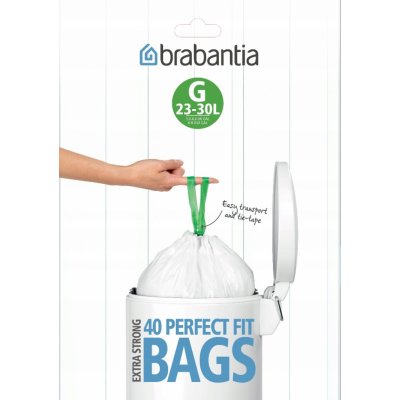 Brabantia PerfectFit pytle 23-30 L G – 40ks sáčků v roli 18µm – Zbozi.Blesk.cz
