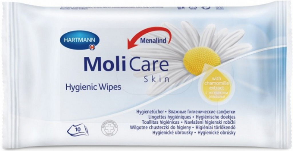 MoliCare Skin Hygienické ubrousky 10 ks Menalind od 47 Kč - Heureka.cz