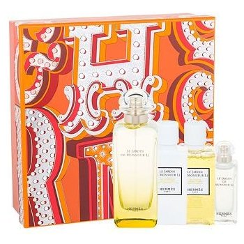 Hermés Le Jardin De Monsieur Li EDT 100 ml + EDT 7,5 ml + sprchový gel 40 ml + tělové mléko 40 ml dárková sada