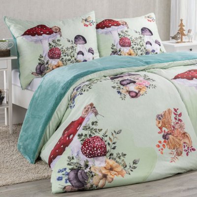 decoDoma povlečení Dual Feel WHISPER 140x200 70x90 – Zboží Dáma