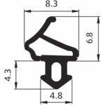 DAB Trade Těsnění DA-1172 Aluplast (EPDM) – Zboží Mobilmania