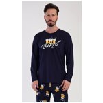 Weekend pánské pyžamo dlouhé tm.modré – Zbozi.Blesk.cz