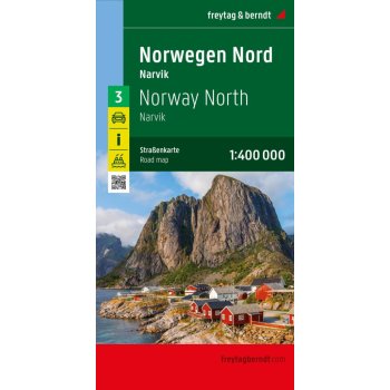 Norsko sever 1:400 000 / automapa