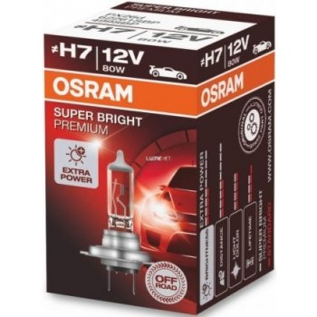 Osram Off Road Super Bright Premium H7 PX26d 12V 80W