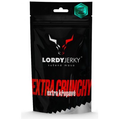 Lordy Jerky Krůtí sušené maso Citron Mandle 50 g