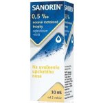 Sanorin 0,5 mg/ml nosní kapky 10 ml – Zboží Dáma
