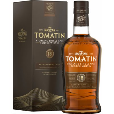 Tomatin 18y 46% 0,7 l (karton) – Hledejceny.cz