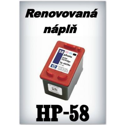 HP 58 barevná - renovované