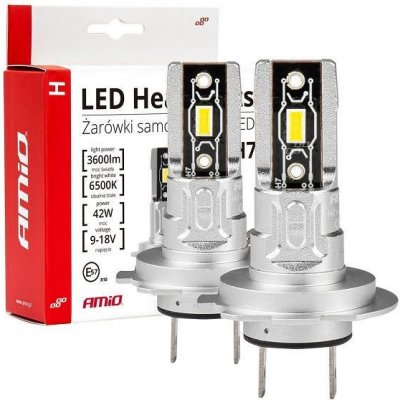 Žárovky do světlometů H7 řady H-mini AMiO LED | Zboží Auto