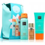 Rituals The Ritual Of Karma hydratační olej se třpytkami 30 ml + ochranný krém na obličej SPF 30 50 ml + ochranný sprej SPF 30 50 ml – Sleviste.cz