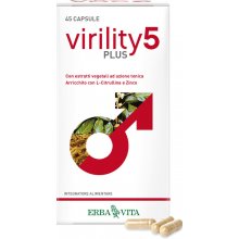 Erba Vita VIRILITY 5 PLUS erekce potence 45 kapslí