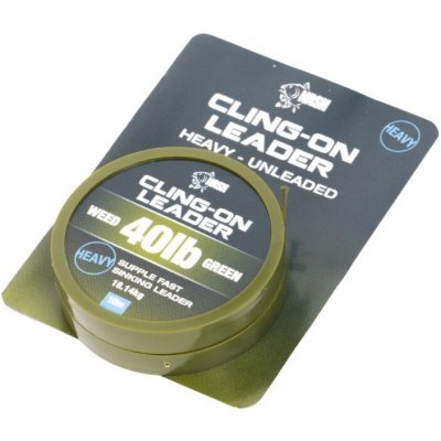 Kevin Nash Šňůra Cling-On Leader 7m 65lbs Weed – Hledejceny.cz