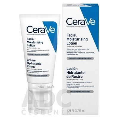 CeraVe CeraVe hydratační krém pro normální až suchou pleť 52 ml