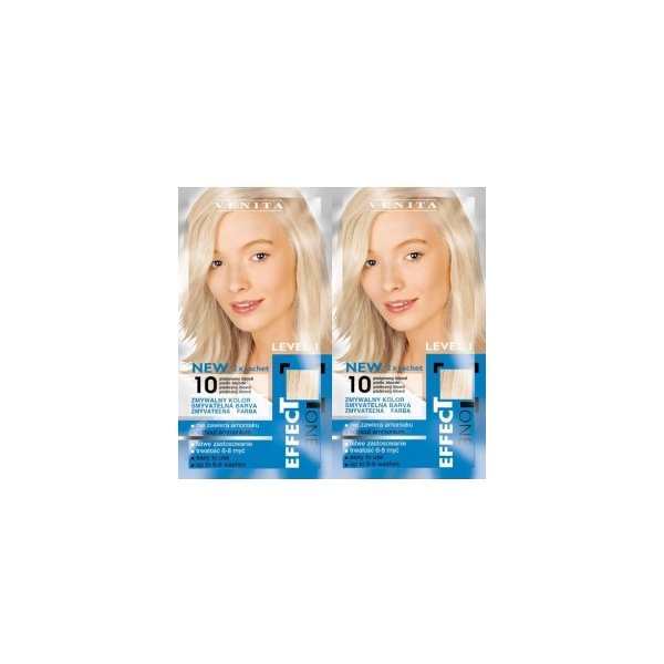 Venita EffectTone barvící šampon na vlasy Blond Platine od 35 Kč -  Heureka.cz