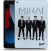 Pouzdro na tablet Picasee silikonový průhledný obal Apple iPad 10.2 2021 9. gen Mirai Gentleman 2