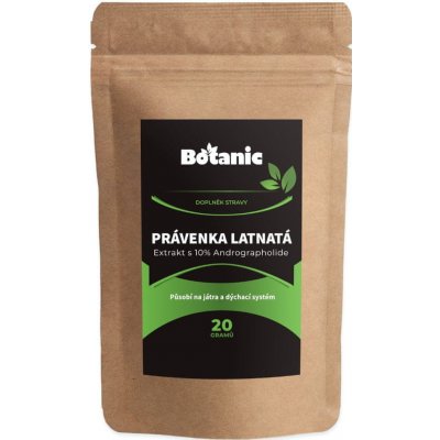 Botanic Právenka latnatá Extrakt s 10% Andrographolide v prášku 20 g