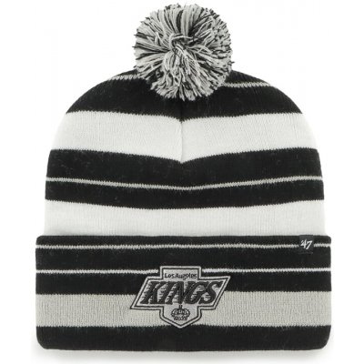 47 Brand Zimní čepice Los Angeles Kings Vintage Power Line 47 Cuff Knit black – Hledejceny.cz