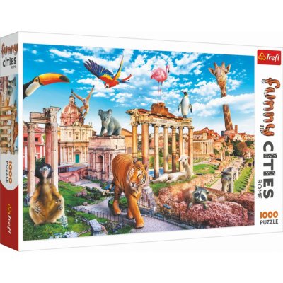 Trefl Funny Cities Divoký Řím 10600 1000 dílků – Zboží Mobilmania