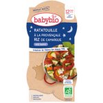 Babybio Večerní menu ratatouille po provensálsku s rýží 2 x 200 g – Hledejceny.cz