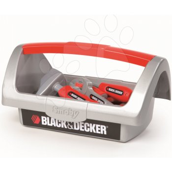 Smoby Black & Decker pracovný kufrík s náradím 6 ks