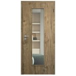 Sapeli Elegant Komfort M55 otočné dub sherwood 100 x 197 cm Čiré sklo – Hledejceny.cz