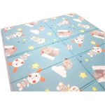 iMex Skládací podložka Elia tyrkysová – Sleviste.cz