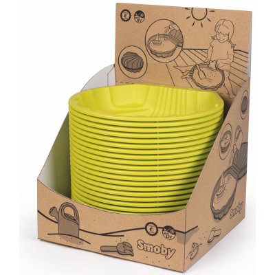 Smoby Pískoviště Mušle Mini Sand Pit zelené 35 cm – Zboží Dáma