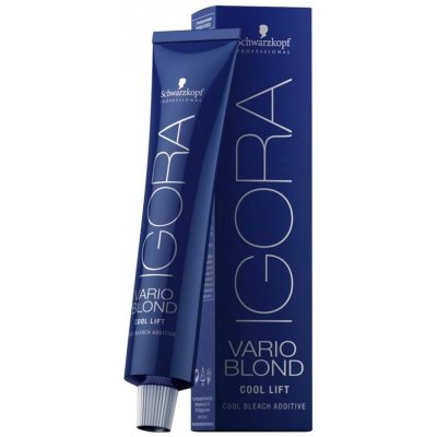 Schwarzkopf Igora Vario Blond barva na vlasy Cool Blond Highlight 1 Easy Step Cool Bleach Additive 60 ml – Zboží Mobilmania