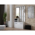 Falco Předsíňová stěna Jantar bílá – Zboží Dáma