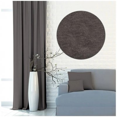 Forbyt Závěs deco ENJOY 145x245 cm, tmavě šedý – Hledejceny.cz