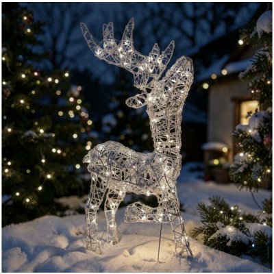| BRILAGI - LED Venkovní vánoční dekorace LED/3,3W/230V IP44 60x37 cm sob | 1V1141-OEM1 – Hledejceny.cz