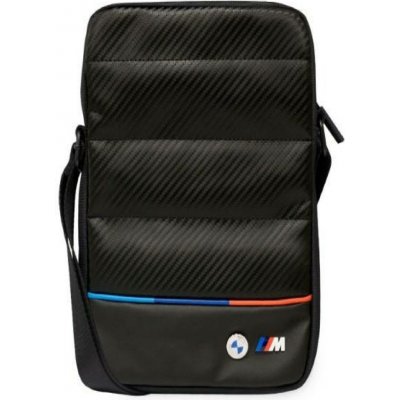 Kabelka na mobil BMW Tricolor Carbon 10" černá – Sleviste.cz
