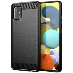 Pouzdro Forcell Carbon Case Samsung Galaxy A31 černé