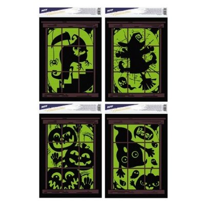 MFP paper Okenní fólie halloween svítící HA007 30x20cm – Zboží Mobilmania