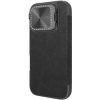 Pouzdro a kryt na mobilní telefon Apple Nillkin Qin Book Prop pro Apple iPhone 16 Pro Max Classic Black (958953202620)