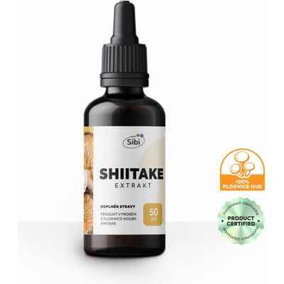 Sibi Shiitake extrakt tinktura 50 ml – Hledejceny.cz