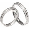 Prsteny Aumanti Snubní prsteny 6 Stříbro bílá
