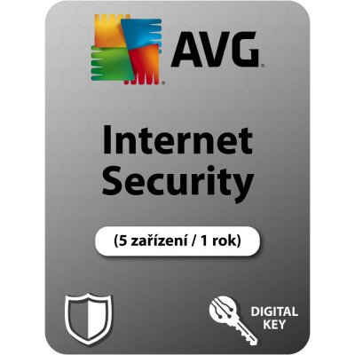 AVG Internet Security 5 lic. 1 rok, ISCEN12EXXS005 – Hledejceny.cz