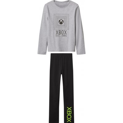 Chlapecké pyžamo šedá černá – Zboží Dáma