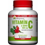 Bio Pharma Vitamín C 500 mg s šípky 120 tablet – Hledejceny.cz