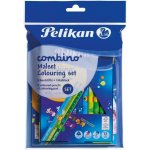 Pelikan Omalovánky + 12 pastelek, sada na vybarvování Combino – Hledejceny.cz