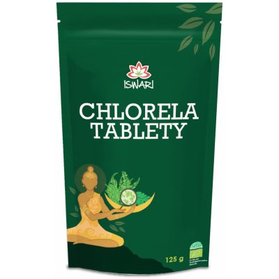 Iswari Chlorella Bio 125 g 250 tablet – Zboží Mobilmania